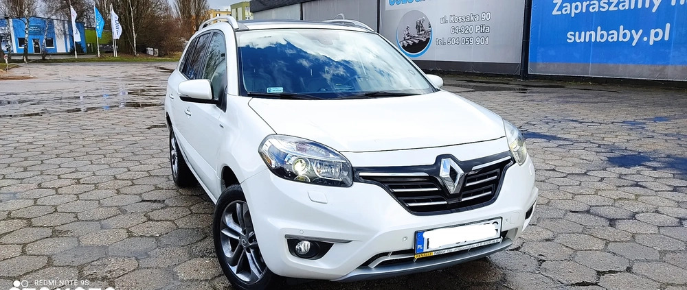 Renault Koleos cena 37900 przebieg: 150000, rok produkcji 2013 z Piła małe 781